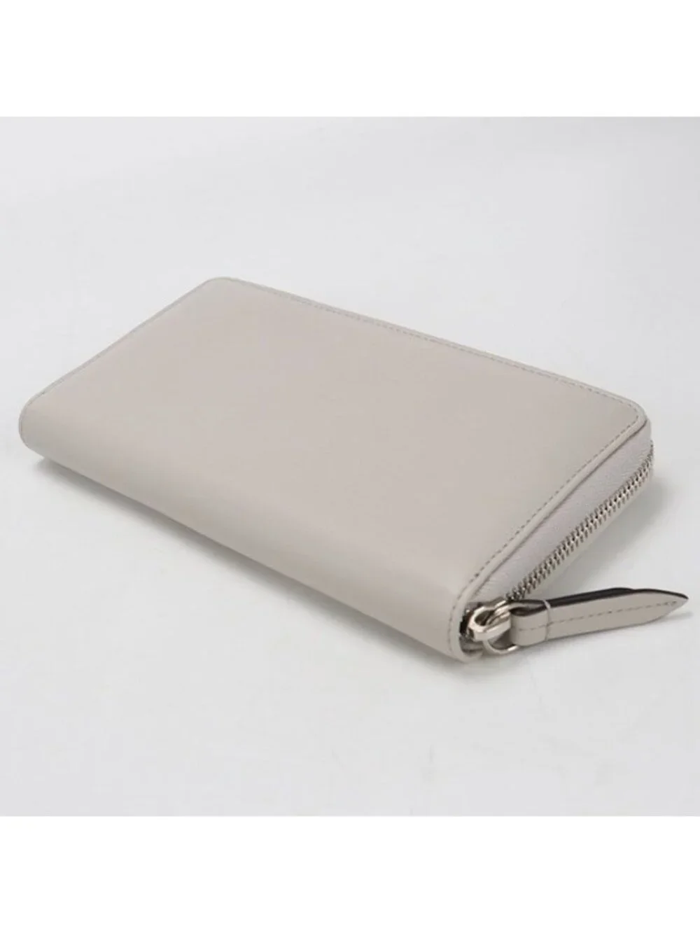 Gucci Zip Around Wallet GG Marmont Leather Gray - Picture 2 of 6